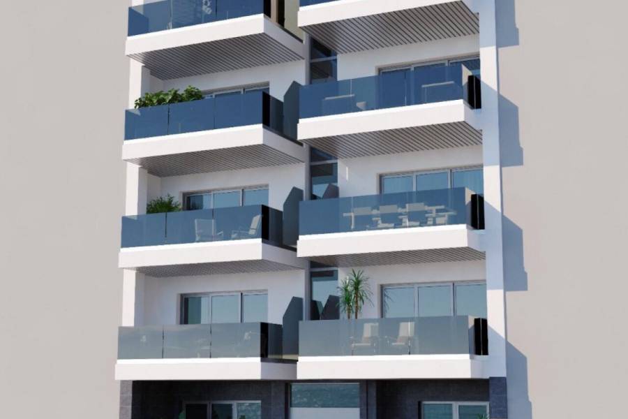 New Build - Apartment - Torrevieja - Playa del cura