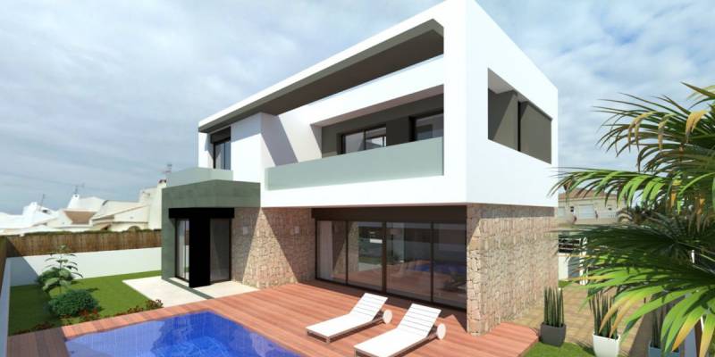 Chalet - Nueva construcción  - Pilar de la Horadada - Mil palmeras